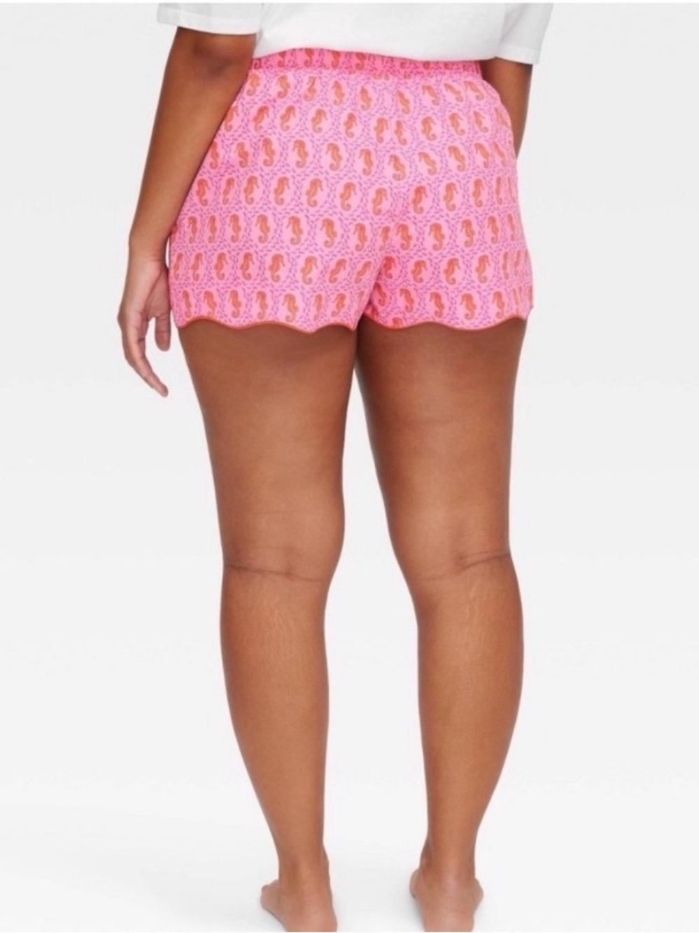 NWT Roller Rabbit x Target Seahorse Poplin Boxer Shorts Women’s Size M - Picture 4 of 4